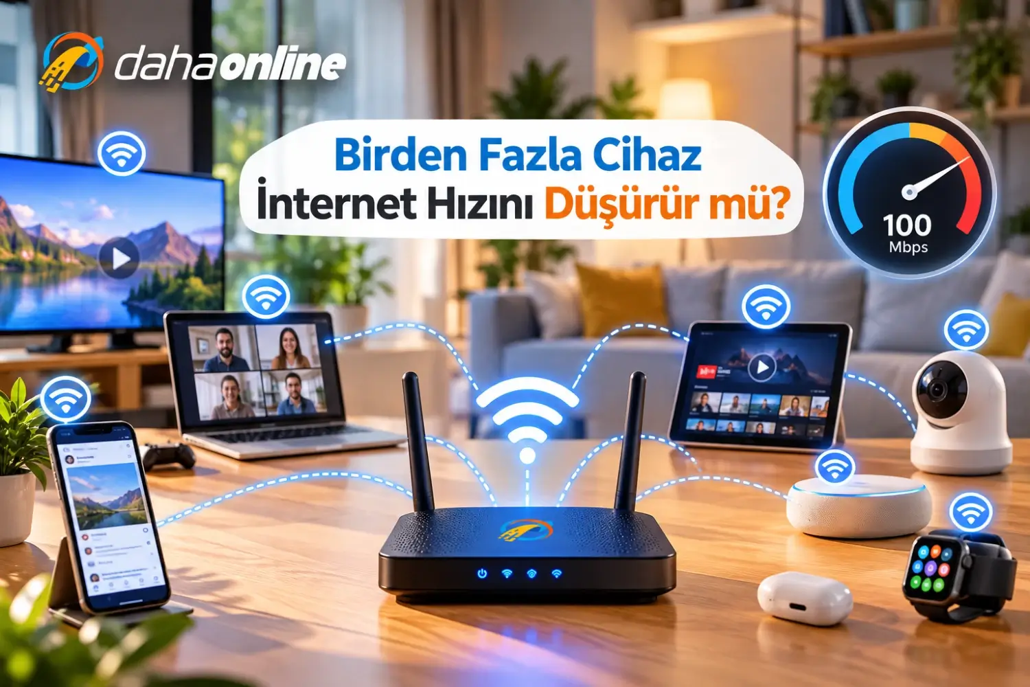 Birden Fazla Cihaz İnternet Hızını Düşürür mü?